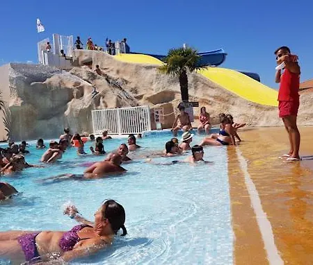 Mh699 - 4 Min à Pied De La Fun Zone - 3ch - Terrasse Et Clim - Les Charmettes 4 étoiles Campeggio Les Mathes